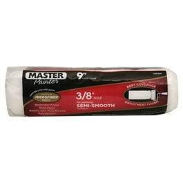Paint Roller Cover, Microfiber, 3/8-In. Nap, 9-In.