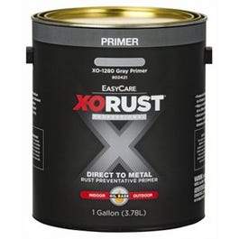 Professional Interior/Exterior Anti-Rust Primer, Gray, Oil-Base, 1-Gallon