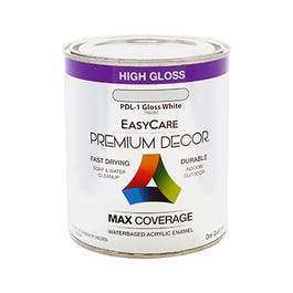 Premium Decor Tint Base Enamel Paint, Qt.