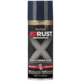 Anti-Rust Enamel Paint & Primer, Blue Gloss, 12-oz. Spray