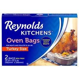 Oven Cooking Bag, Turkey Size, 2-Ct.