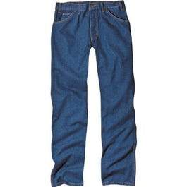 5-Pocket Jeans, Rinsed Denim, Regular Fit, Men's 34 x 30-In.