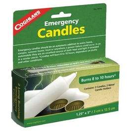 2-Pack Emergency Candles