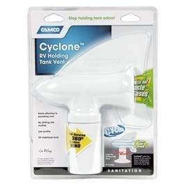 Cyclone Sewer Plumbing Vent Cover, White