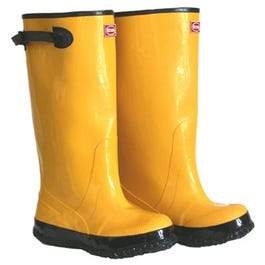 17-In. Waterproof Yellow Boots, Size 12