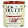 Floor & Utility Enamel, Light Gray, Oil-Base, 1-Gallon