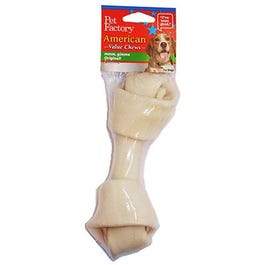Dog Treats, American Beefhide Bone, 9-10-In.
