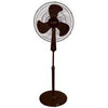 Oscillating Stand Fan, Black, 16-In.