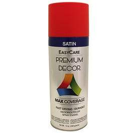 Premium Decor Spray Paint, Lady Bug, Satin, 12-oz.