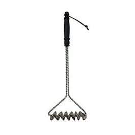 Coil Grill Brush, Bristel Free, 18-In.