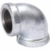 B & K Industries Galvanized 90° Elbow 150# Malleable Iron Threaded Fittings 3/8