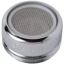 Faucet Aerator, Male, Chrome-Plated Brass, 15/16-In. x 27-Thread