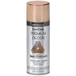 Premium Decor Metallic Spray Paint, Rose Gold, 12-oz.
