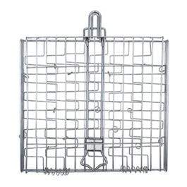 Grilling Basket, Flexible Chrome, 11 x 10-In.