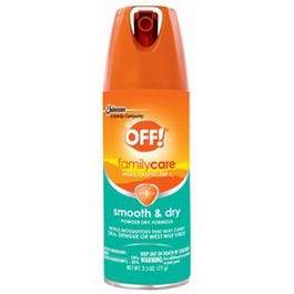 Insect Repellent, Family Care Smooth & Dry, 2.5-oz. Aerosol
