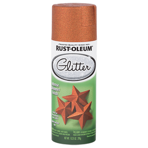 Rust-Oleum Glitter Spray Paint Harvest Orange