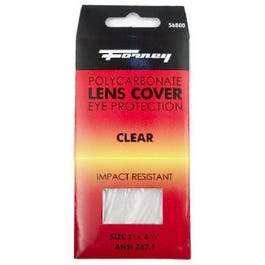 2 x 4.25-Inch Clear Plastic Lens