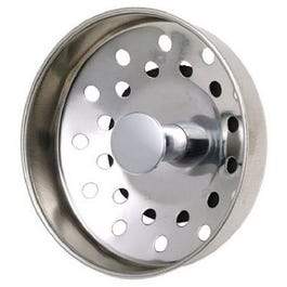Chrome Basket Strainer With Post