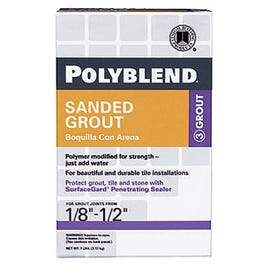 7-Lb. Antique White Sanded Polyblend Grout