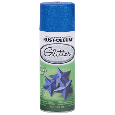 Rust-Oleum Glitter Spray Paint Royal Blue