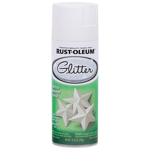 Rust-Oleum Glitter Spray Paint Pearl White