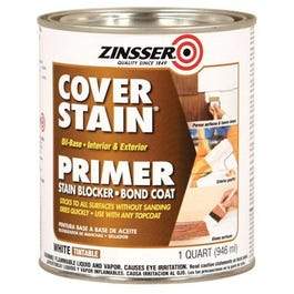 Cover Stain Primer, Sealer & Stain Killer, Oil Based, 1-Qt.