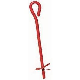 Earth Anchor, Red, 4 x 40-In.