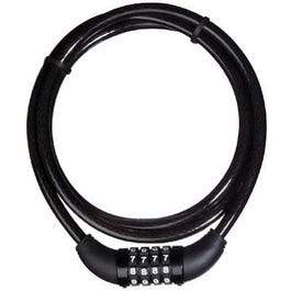 5-Ft. Resettable Bike Cable With Combination Barrel Lock