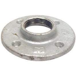 Pipe Fitting, Galvanized Floor Flange, 1-1/2-In.