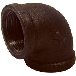 90-Degree Equal Elbow, Black, 3/8-In.