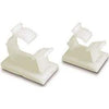 Adhesive-Mounted Releasable Clamp, 1/2-In., 4-Pk.
