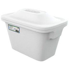 Ice Chest Cooler with Molded Side Carry Handles, Styrafoam, 28-Qt.