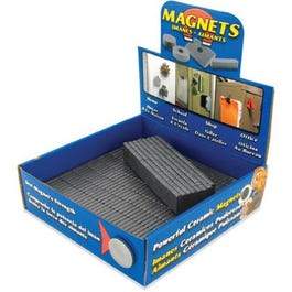Ceramic Block Magnets, Assorted Sizes