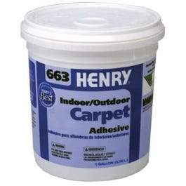 663 Outdoor Carpet Adhesive, 1-Gal.