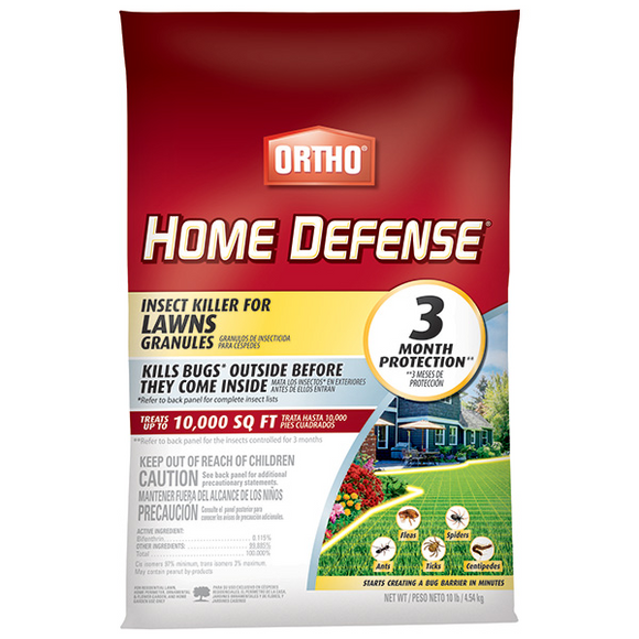 ORTHO HOME DEFENSE INSECT KILLER FOR LAWNS GRANULES