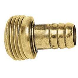 Hose Stem Replacement, 3/4-In. Male, Brass