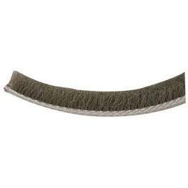 Gray Pile Weatherstrip Tape, 1/4-In. x 18-Ft.