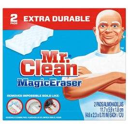 Magic Eraser Scrubber, Extra Durable, 2-Pk.