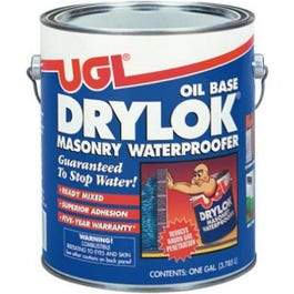 Masonry Waterproofing Paint, Oil-Base, White, 1-Gal.