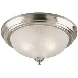 11-Inch Brushed Nickel Ceiling Fixture