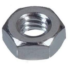 Hex Nuts, Zinc-Plated Steel, 6-32, 100-Pk.