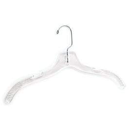 4-Pk. Crystal Cut Plastic Dress Hangers