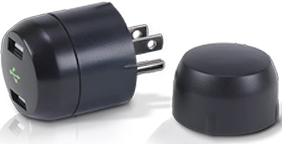 BLACK USB WALL CHARGER