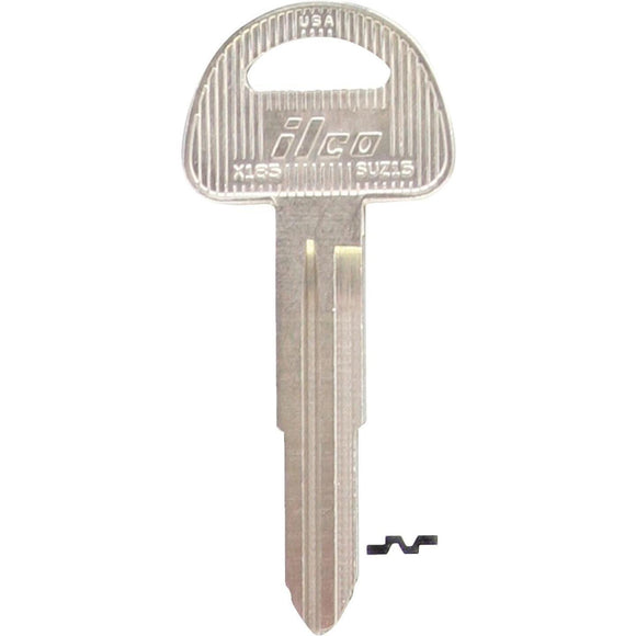 ILCO Suzuki Nickel Plated Automotive Key, SUZ15 (10-Pack)