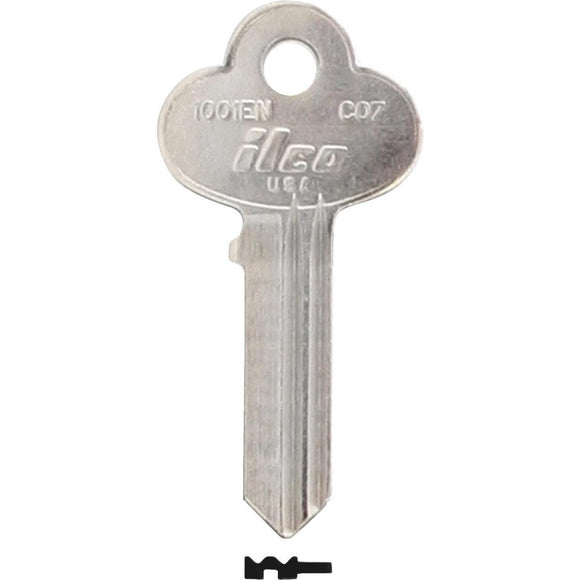 ILCO Corbin Nickel Plated House Key, CO7 (10-Pack)