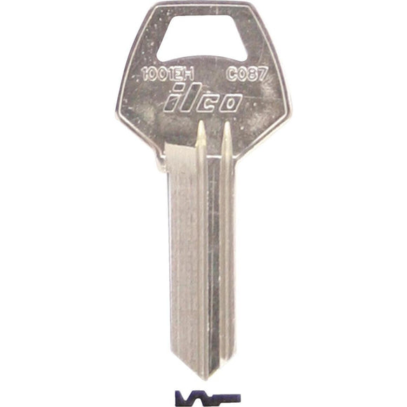 ILCO Corbin Nickel Plated House Key, CO87 (10-Pack)