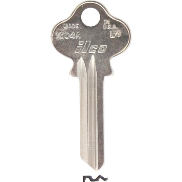 ILCO Lockwood Nickel Plated House Key, L4 (10-Pack)