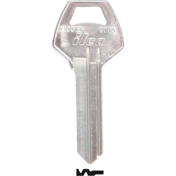 ILCO Corbin Nickel Plated House Key, CO88 (10-Pack)