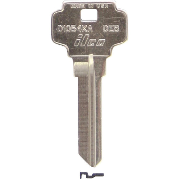 ILCO Dexter Nickel Plated House Key, DE8 (10-Pack)