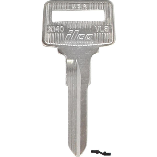 ILCO Volvo Nickel Plated Automotive Key, VL8 (10-Pack)